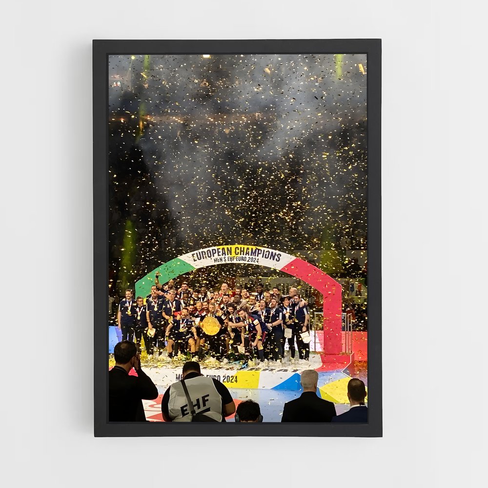 Poster Spotlight On Stage – affiche Handball (vue 2)